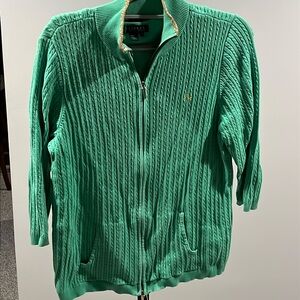 Ralph Lauren sweater with matching tank for under